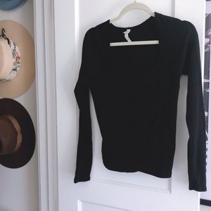 Free People long sleeve top shirt